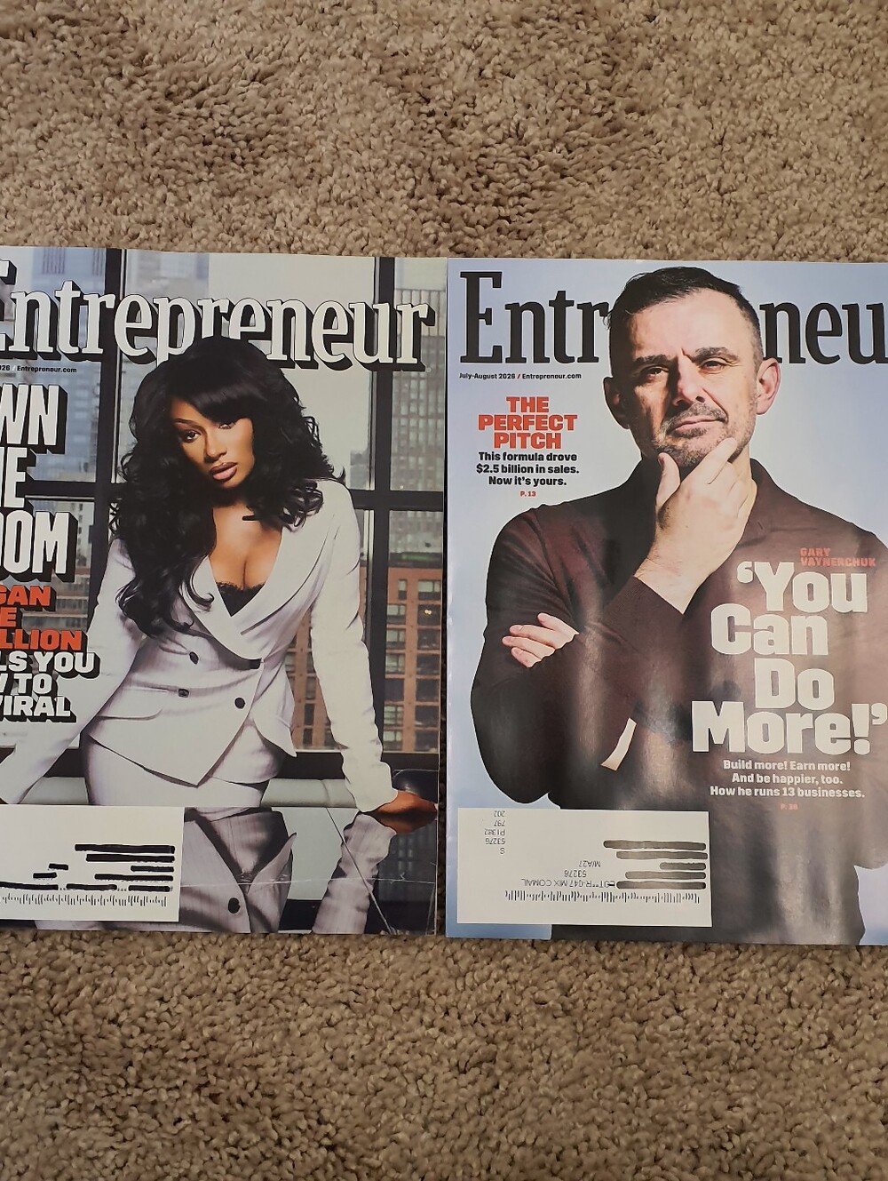 Entrepreneur Magazine Lot of 2 May to Aug 2026 Issues for Entrepreneurs